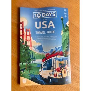 The Op 10 Days in the USA Board Game Unisex OS Blue Travel Strategy